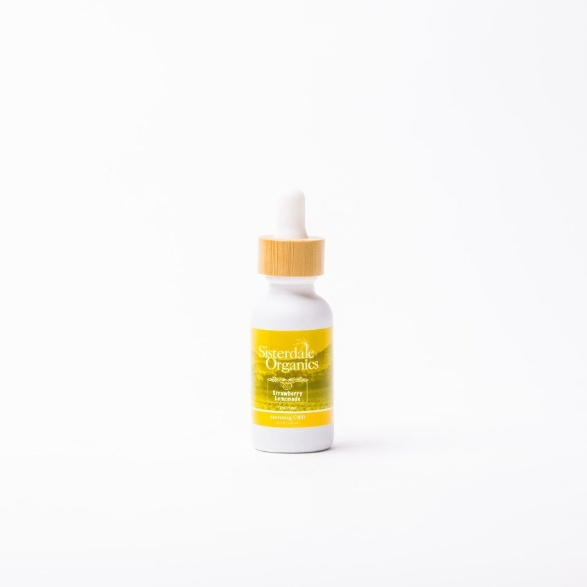 Full-Spectrum CBD Tincture - Strawberry Lemonade
