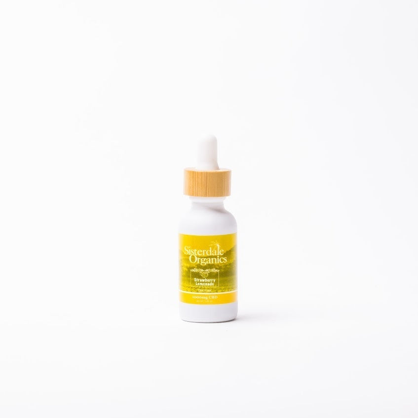 Full-Spectrum CBD Tincture - Strawberry Lemonade